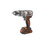 BLACK+DECKER BL188KB-QW Trapano/Avvitatore a Percussione Brushless con Doppia Batteria in Valigetta, 1.5 Ah, 27 W, 18 V, 2, 0-42