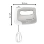 Moulinex HM450 PrepMix, Sbattitore Elettrico, Potenza di 450 W, 5 Velocità Regolabili e un Pulsante Turbo, 2 Lame in Acciaio In