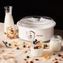 Girmi YG03 Yogurtiera, 20 W, 0.18 Litri, Plastica, Bianco