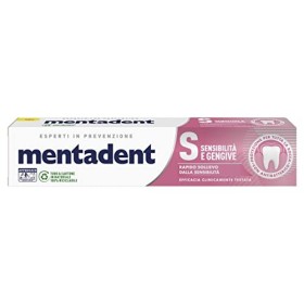 Mentadent Sensitive per Denti e Gengive Sensibili con Antibatterico, 75 ml