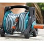Gardena 8010-20 Classic Kit Avvolgitubo e Tubo da 10 m, Elevata Stabilità, Adattatore, Lancia, Maniglia, per Terrazzi