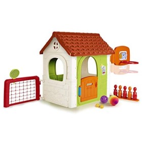 Feber - Casetta Activity House 6in1 con Giochi Incorporati, per Bambini dai 3 Anni, 800013048