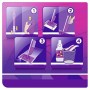 Swiffer WetJet Lavapavimenti, 1 Scopa Elettrica senza Fili, 1 Soluzione Detergente Liquida, 5 Panni, 4 Batterie Alcaline, Rimuov