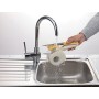 Ariete 457 Gratì Waterproof – Grattugia/scaglie elettrica ricaricabile senza filo lavabile sotto acqua corrente, ideale per f