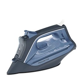 Rowenta DW4320 Ferro da Stiro, Getto Vapore 160 g/min, Piastra AntiGraffio con 300 Microfori, Funzione Anticalcare, 2500 W, Acci
