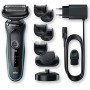 Braun Series 5 50-M4500cs Rasoio Elettrico Barba con Base di Ricarica, Regolabarba Uomo, Wet&Dry, Ricaricabile, Rasoio a Lamina 