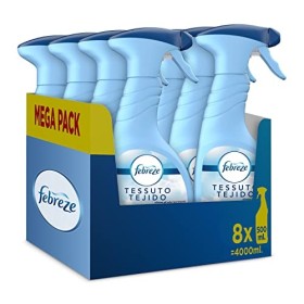 Febreze Classico Spray Deodorante per Tessuti, Maxi Formato, 8 x 500 ml