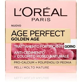 L'Oréal Paris Crema Viso Anti-Rughe Age Perfect Golden Age, Trattamento Fortificante Giorno, Adatto a Pelli Mature, 50 ml, Conf