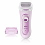 Braun Silk-épil LS5-360 Rasoio Elettrico con Cavo a Corrente, Rifinitore e Sistema Esfoliante 3in1 con 2 Accessori, Rosa