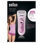 Braun Silk-épil LS5-360 Rasoio Elettrico con Cavo a Corrente, Rifinitore e Sistema Esfoliante 3in1 con 2 Accessori, Rosa