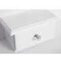 Songmics Specchiera Tavolo Cosmetici Vanity toeletta, 75 x 40 x 139 cm, Legno