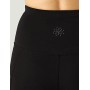 Marchio Amazon - AURIQUE Leggings da Corsa a Vita Alta Donna, Nero (Black), 40, Label:XS