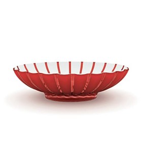 Guzzini Centrotavola/Fruttiera Grace, Rosso Chiaro, 30.5 x 37.5 x h9 cm