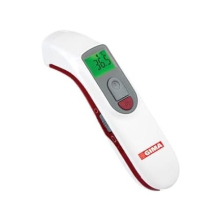 GIMA - Termometro Febbre Infrarossi Frontale, Termometro Laser Digitale Professionale, Letture Istantanee Senza Contatto, per Ne