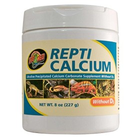 Zoo Med Repti Calcio Senza D3 Confezione da 227 Grammi