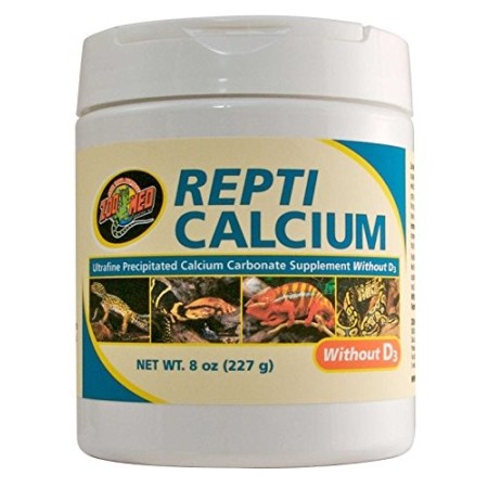 Zoo Med Repti Calcio Senza D3 Confezione da 227 Grammi