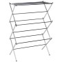 AmazonBasics - Stendibiancheria pieghevole, cromato