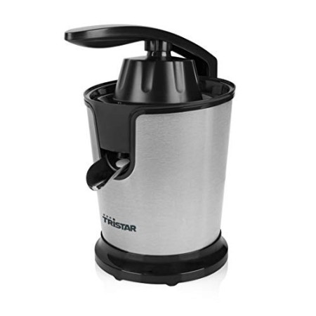 Tristar Spremiagrumi Elettrico Semiprofessionale CP-3002, Acciaio Inossidabile, Argento