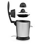 Tristar Spremiagrumi Elettrico Semiprofessionale CP-3002, Acciaio Inossidabile, Argento