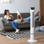 BLACK+DECKER BXEFT49E Ventilatore a Torre Digitale Oscillante, con Telecomando, Altezza 109 cm, Silenzioso 3 Velocità 3 Modi Ti