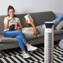 BLACK+DECKER BXEFT49E Ventilatore a Torre Digitale Oscillante, con Telecomando, Altezza 109 cm, Silenzioso 3 Velocità 3 Modi Ti