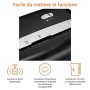 AmazonBasics - Distruggidocumenti 5-6 fogli, taglio incrociato, con funzione distruggi carte di credito e cestino estraibile
