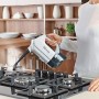 Polti Vaporetto 3 Clean, aspirapolvere lavapavimenti a vapore con pulitore a vapore portatile, 1800 watt, 3 in 1, uccide ed elim