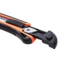 AmazonBasics - 5 taglierini con 25 lame di ricambio (3 montante per taglierino + 10 extra con contenitore)