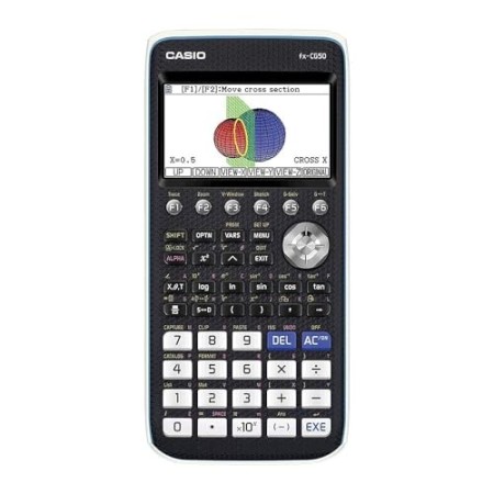 Casio FX-CG50 Calcolatrice Grafica senza CAS con Display a 65.000 Colori, Grafici 3D e Alimentazione a Batteria (4 x AAA)