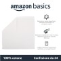 AmazonBasics - Asciugamani in cotone, confezione da 24, Bianco