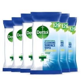 Dettol (versione in lingua inglese), salviettine antibatteriche per superfici, 756 pezzi