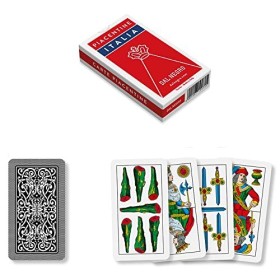 Dal Negro 10070 - Piacentine Italia Carte da Gioco Regionali, Astuccio Rosso