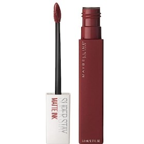 Maybelline New York Superstay Matte Ink Rossetto Matte Liquido Tinta Labbra a Lunga Tenuta, Confezione Singola, 50 Voyager