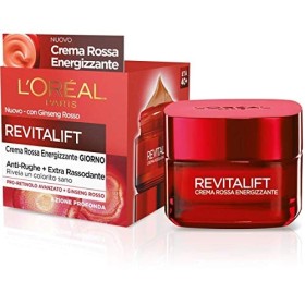 L'Oréal Paris Trattamenti Crema Viso Giorno Energizzante Anti-Rughe Revitalift, Formula Extra Rassodante Arricchita con Ginseng