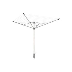 Leifheit Stendibiancheria Ad Ombrello Linopush 500, ABS, Grigio, 12.5 x 12.5 x 195 cm