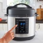 Crock-Pot CSC051X-0 - Express MultiCooker da 5.7 l, Programmabile 12-in-1, Cottura a Vapore e a Pressione, Funzioni Pre Impostat