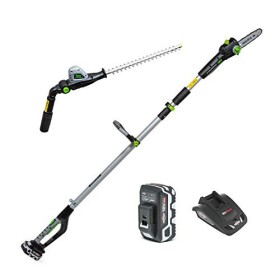 Murray 1688106 IQ18PSHK Potatore Telescopico a Batteria agli Ioni di Litio da 18 V, Kit 2-in-1 con Palo da 20 cm e Tagliasiepi d