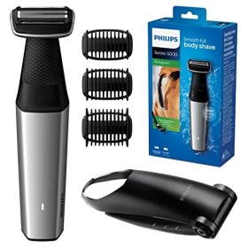Philips BG5020/15 Bodygroom Series 5000 Rasoio Corpo Wet&Dry, Utilizzabile Sotto la Doccia con 3 Pettini Rifinitori e Accessorio
