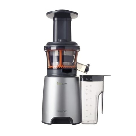 Kenwood JMP601SI PureJuice Estrattore di Succo a Freddo, Centrifuga Slow Juicer con Accessorio Sorbetto, 150 W, 1.3 Litri, Plast