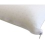 Marcapiuma - Cuscino in Memory Foam Modello Doppia Onda con Fodera 100% Cotone Guanciale Memory Ortopedico Contro Dolore Collo e