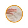 Marcapiuma - Cuscino in Memory Foam Modello Doppia Onda con Fodera 100% Cotone Guanciale Memory Ortopedico Contro Dolore Collo e