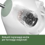 Imetec Grattugissima, grattuggia elettrica per formaggio, pane e frutta secca, Contenitore estraibile, coperchio salvafreschezza