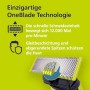 Philips QP2520/30 OneBlade Rade, Regola e rifinisce la barba di qualsiasi lunghezza, 3 Pettini Regolabarba + 1 Lama di Ricambio