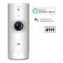 D-Link DCS-8000LH Mini Telecamera Wi-Fi, Visualizzazione Grandangolare 120°, Streaming 720p HD, Bianco