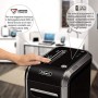 Fellowes Distruggi Documenti a Frammento 99Ci, 18 Fogli, per Piccolo Ufficio, con Tecnologia 100% Antiinceppamento, SafeSense e 