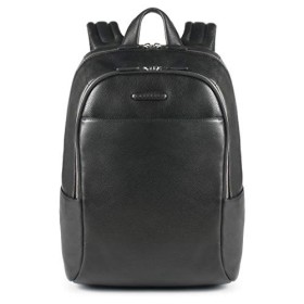 Piquadro Modus Zaino, 27 litri, Pelle, Nero, 40 cm