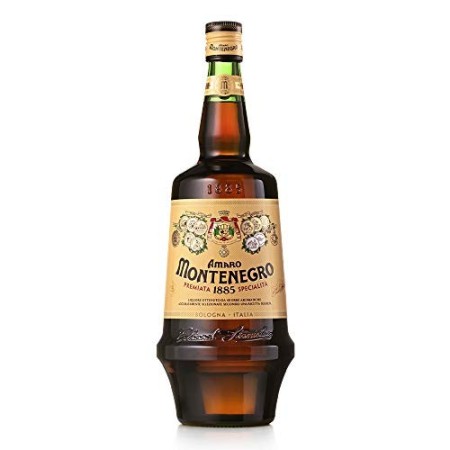Amaro Montenegro – Liquore digestivo ottenuto da 40 erbe aromatiche accuratamente selezionate secondo una ricetta segreta. Bot