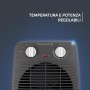 Rowenta SO2210 Compact Power Termoventilatore Potente e Compatto, Riscalda e Raffredda Gli Ambienti, Ottimo per Qualsiasi Stagio