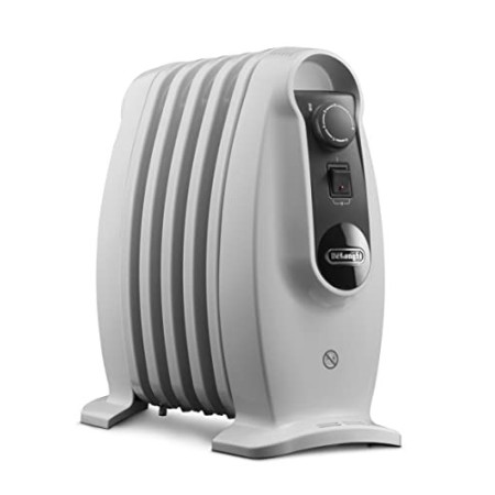 De'Longhi TRNS0505M Radiatore Nano, Plastica, Bianco