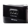 Ariete 159 Toastime Tostapane 2 Fette con Pinze con Funzione Scongelamento E Riscaldamento, 700 W, Acciaio Inossidabile, Nero